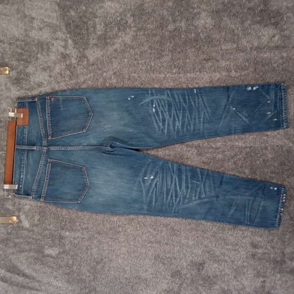 Madewell Classic Straught Jeans In Croston Wash Old School Womens 26 - Picture 4 of 13